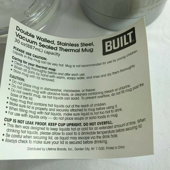 BUILT 30 Oz Tumbler Double Walled Vacuum-Insulated - Picture 8 of 9